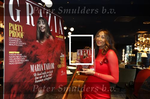 Amsterdam 11 december 2024
Presentatie cover Grazia met daarop Maria Tailor in het Andaz hotel.