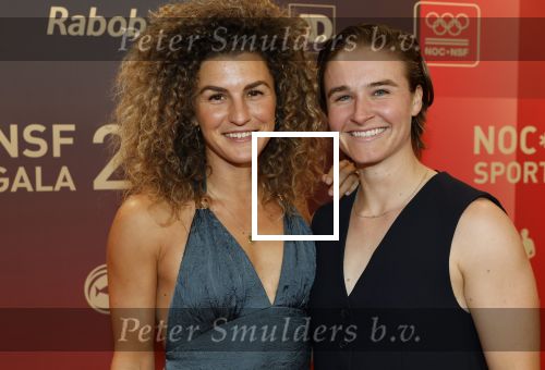 Arnhem 18 december 2024
Sportman van het jaar op Papendal. Sportgala. Maria Verschoor en partner Michelle Fillet