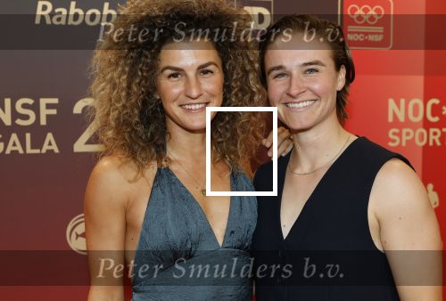 Arnhem 18 december 2024
Sportman van het jaar op Papendal. Sportgala. Maria Verschoor en partner Michelle Fillet
