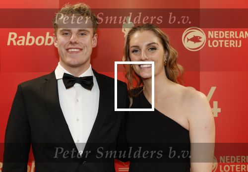 Arnhem 18 december 2024
Sportman van het jaar op Papendal. Sportgala. Marit Steenbergen met partner