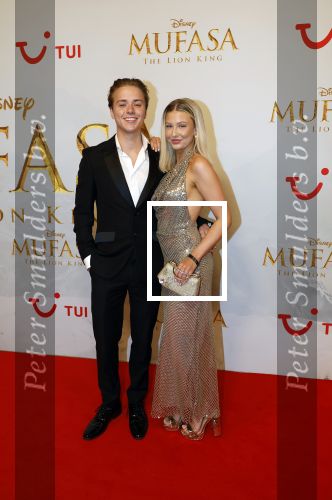 Amsterdam 17 december 2024
Premiere Mufasa (disney) in hotel l\'Europe. Mark Lucas en Manou Jue Cardoso