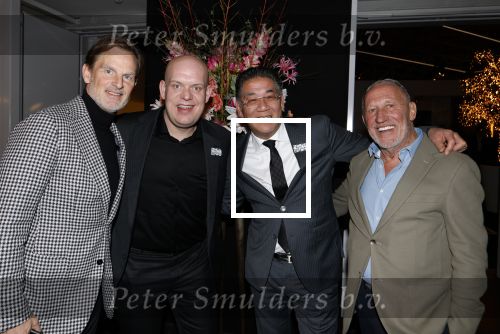 Amsterdam 13 november 2024
 Masters Expo in de RAI. Michael v Gerwen Ronald de Boer Won Yip en Henk de Vries