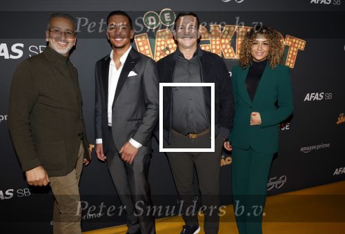 Leusden 9 december 2024
Premiere Jackpot in het Afas theater.  Najib Amhali met vrienden