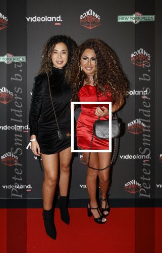 Hilversum 22 december 2024
Boxing infuencers event in studio 21 . Ouassima Tajmout en Michella Kox
