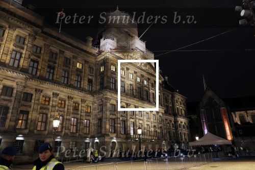 Amsterdam 10 december 2024
Staatsbezoek Portugal Koningin Maxima, president van Portugal Marcelo Rebelo de Sousaen  Koning Willem-Alexander bij paleis op de dam.. Romy Monteiro is uitgenodigd voor het diner