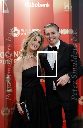 Arnhem 18 december 2024
Sportman van het jaar op Papendal. Sportgala. Pieter v d Hoogenband met zijn vrouw Marie Jose v d Hoogenband