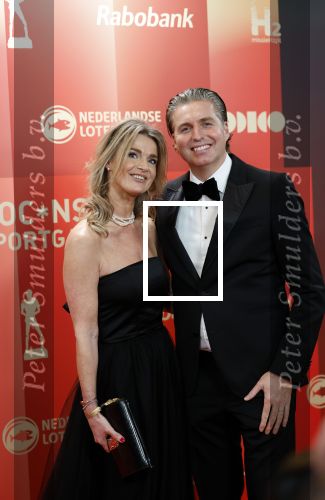 Arnhem 18 december 2024
Sportman van het jaar op Papendal. Sportgala. Pieter v d Hoogenband met zijn vrouw Marie Jose v d Hoogenband