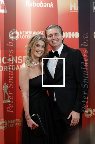 Arnhem 18 december 2024
Sportman van het jaar op Papendal. Sportgala. Pieter v d Hoogenband met zijn vrouw Marie Jose v d Hoogenband
