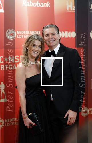 Arnhem 18 december 2024
Sportman van het jaar op Papendal. Sportgala. Pieter v d Hoogenband met zijn vrouw Marie Jose v d Hoogenband