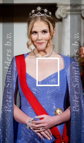 Amsterdam 10 december 2024
Staatsbezoek Portugal Koningin Maxima, president van Portugal Marcelo Rebelo de Sousaen  Koning Willem-Alexander bij paleis op de dam. Ook prinses Amalia is aanwezig bij het staatsbanket.