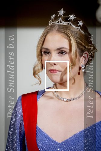Amsterdam 10 december 2024
Staatsbezoek Portugal Koningin Maxima, president van Portugal Marcelo Rebelo de Sousaen  Koning Willem-Alexander bij paleis op de dam. Ook prinses Amalia is aanwezig bij het staatsbanket.