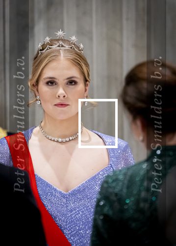 Amsterdam 10 december 2024
Staatsbezoek Portugal Koningin Maxima, president van Portugal Marcelo Rebelo de Sousaen  Koning Willem-Alexander bij paleis op de dam. Ook prinses Amalia is aanwezig bij het staatsbanket.