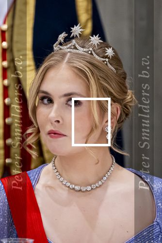 Amsterdam 10 december 2024
Staatsbezoek Portugal Koningin Maxima, president van Portugal Marcelo Rebelo de Sousaen  Koning Willem-Alexander bij paleis op de dam. Ook prinses Amalia is aanwezig bij het staatsbanket.
