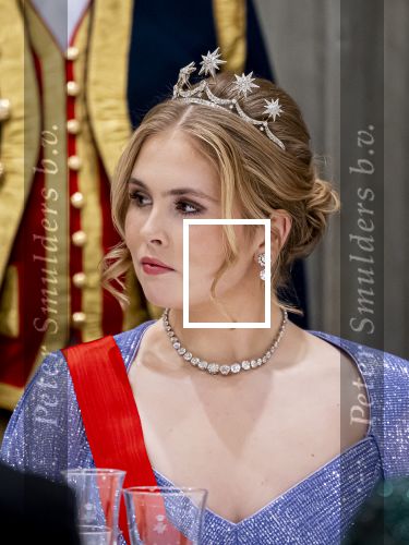 Amsterdam 10 december 2024
Staatsbezoek Portugal Koningin Maxima, president van Portugal Marcelo Rebelo de Sousaen  Koning Willem-Alexander bij paleis op de dam. Ook prinses Amalia is aanwezig bij het staatsbanket.