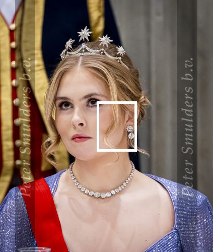 Amsterdam 10 december 2024
Staatsbezoek Portugal Koningin Maxima, president van Portugal Marcelo Rebelo de Sousaen  Koning Willem-Alexander bij paleis op de dam. Ook prinses Amalia is aanwezig bij het staatsbanket.