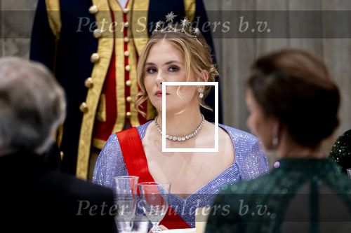 Amsterdam 10 december 2024
Staatsbezoek Portugal Koningin Maxima, president van Portugal Marcelo Rebelo de Sousaen  Koning Willem-Alexander bij paleis op de dam. Ook prinses Amalia is aanwezig bij het staatsbanket.