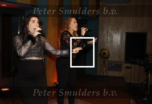 Hilversum 19 december 2024
CD Presentatie Jeffrey Schenk en Bobbie Eakes bij de wisseloord studio\'s.. Groep zangduo Remedy