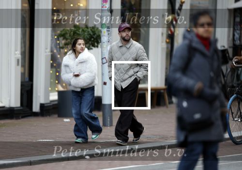 Amsterdam 20 december 2024
Rolf Sanchez met vriendin in het centrum van Amsterdam.