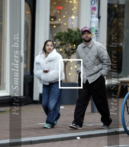 Amsterdam 20 december 2024
Rolf Sanchez met vriendin in het centrum van Amsterdam.
