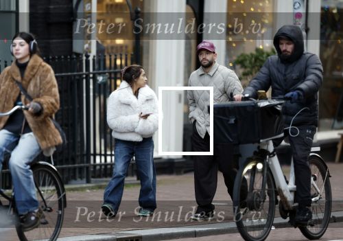 Amsterdam 20 december 2024
Rolf Sanchez met vriendin in het centrum van Amsterdam.