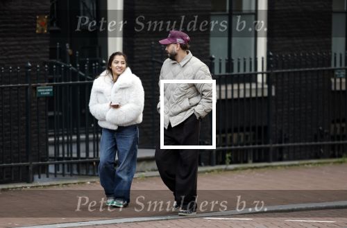 Amsterdam 20 december 2024
Rolf Sanchez met vriendin in het centrum van Amsterdam.