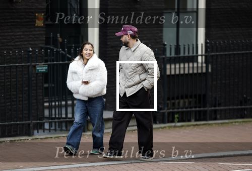 Amsterdam 20 december 2024
Rolf Sanchez met vriendin in het centrum van Amsterdam.