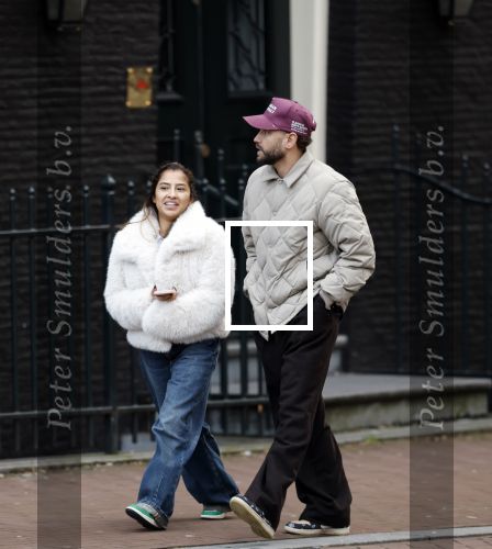 Amsterdam 20 december 2024
Rolf Sanchez met vriendin in het centrum van Amsterdam.