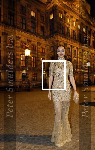 Amsterdam 10 december 2024
Staatsbezoek Portugal Koningin Maxima, president van Portugal Marcelo Rebelo de Sousaen  Koning Willem-Alexander bij paleis op de dam.. Romy Monteiro is uitgenodigd voor het diner