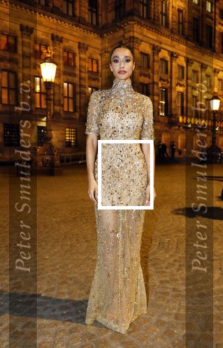 Amsterdam 10 december 2024
Staatsbezoek Portugal Koningin Maxima, president van Portugal Marcelo Rebelo de Sousaen  Koning Willem-Alexander bij paleis op de dam.. Romy Monteiro is uitgenodigd voor het diner