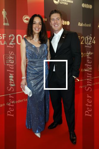 Arnhem 18 december 2024
Sportman van het jaar op Papendal. Sportgala. Roy v d Berg met partner