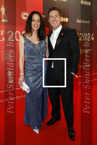 Arnhem 18 december 2024
Sportman van het jaar op Papendal. Sportgala. Roy v d Berg met partner