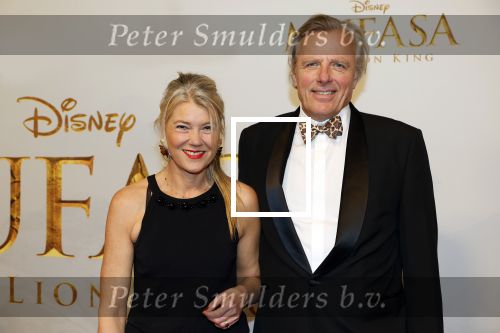 Amsterdam 17 december 2024
Premiere Mufasa (disney) in hotel l\'Europe. Sandra Ysbrandy met man
