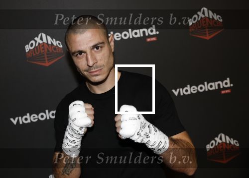 Hilversum 22 december 2024
Boxing infuencers event in studio 21 . Sandro Stanic