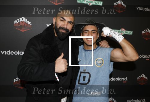 Hilversum 22 december 2024
Boxing infuencers event in studio 21 . Sjaak men boer Ayoub
