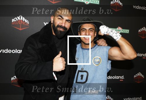 Hilversum 22 december 2024
Boxing infuencers event in studio 21 . Sjaak men boer Ayoub