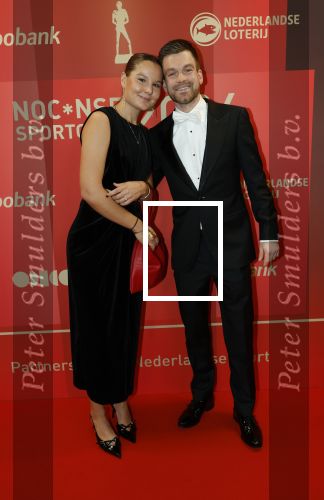 Arnhem 18 december 2024
Sportman van het jaar op Papendal. Sportgala. Thierry Brinkman met vriendin