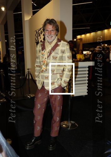 Amsterdam 14 november 2024
VIP Day Masters Expo in de RAI. Toine v Peperstraten loopt modeshgow Addy v d Krommenacker