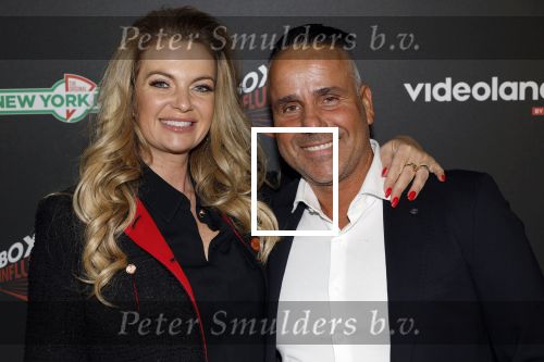 Hilversum 22 december 2024
Boxing infuencers event in studio 21 . Tony Carfora met partner