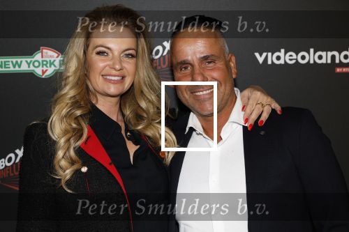 Hilversum 22 december 2024
Boxing infuencers event in studio 21 . Tony Carfora met partner