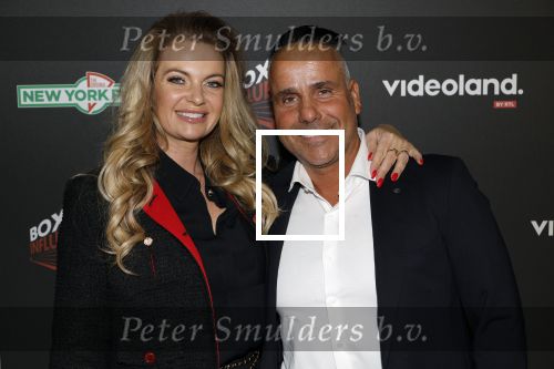 Hilversum 22 december 2024
Boxing infuencers event in studio 21 . Tony Carfora met partner