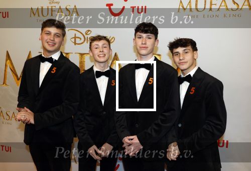 Amsterdam 17 december 2024
Premiere Mufasa (disney) in hotel l\'Europe. Vijftal