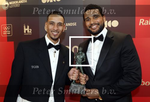 Arnhem 18 december 2024
Sportman van het jaar op Papendal. Sportgala. Worthy de Jong en Dimeo v d Horst