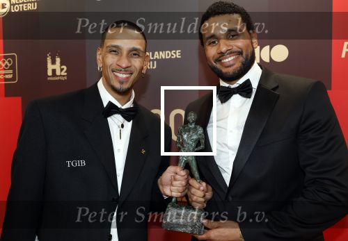 Arnhem 18 december 2024
Sportman van het jaar op Papendal. Sportgala. Worthy de Jong en Dimeo v d Horst