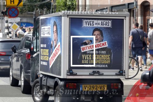 Amsterdam 11 juli 2023
Reclame voor concert Yves Berendse in AFAS