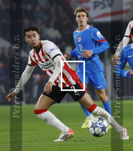 Eindhoven, 9 December 2025
PSV-Atletico Madrid, eindstand 2-3 CL
Championsleague
Anass Salah-Eddine