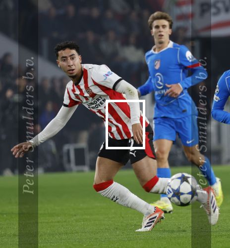 Eindhoven, 9 December 2025
PSV-Atletico Madrid, eindstand 2-3 CL
Championsleague
Anass Salah-Eddine