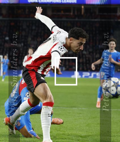 Eindhoven, 9 December 2025
PSV-Atletico Madrid, eindstand 2-3 CL
Championsleague
Anass Salah-Eddine
