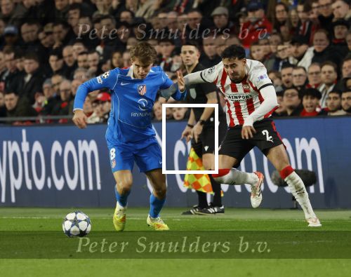 Eindhoven, 9 December 2025
PSV-Atletico Madrid, eindstand 2-3 CL
Championsleague
Anass Salah-Eddine