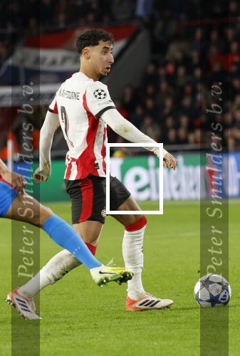 Eindhoven, 9 December 2025
PSV-Atletico Madrid, eindstand 2-3 CL
Championsleague
Anass Salah-Eddine