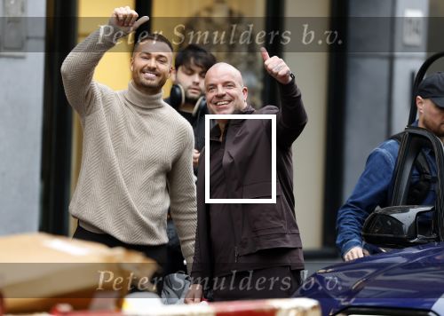 Amsterdam 8 december 2025
Andy v d Meijde en Dave Roelvink tijdens opnames op de pc hooftstraat.